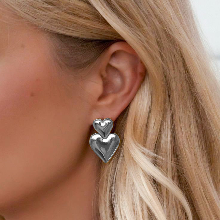 Aretes Aurora. Plata