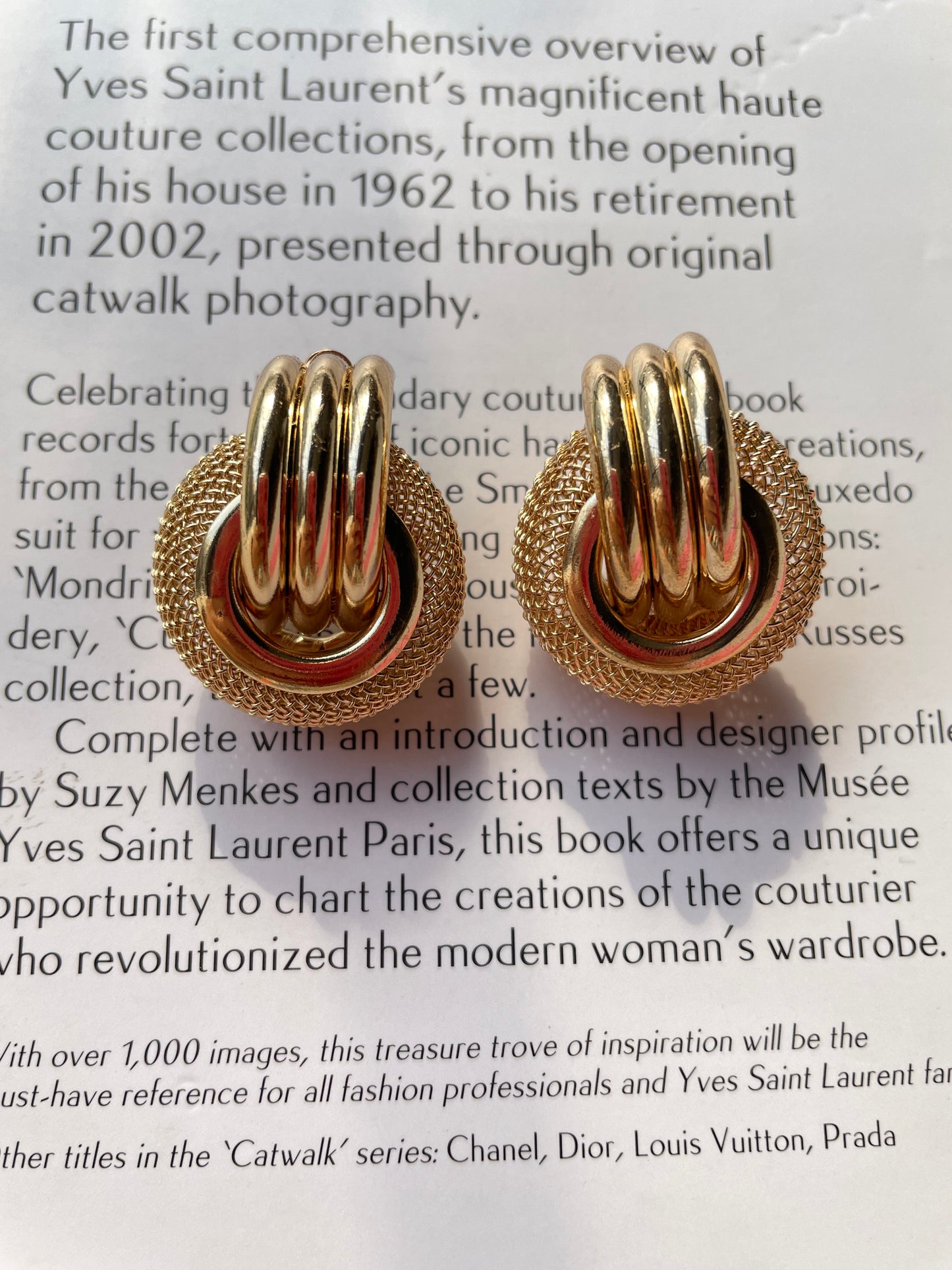 Texture Donut Earrings