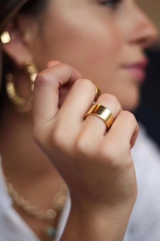 Anillo Cinta Personalizado, Unisex