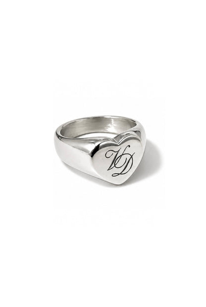 Signet Ring. Anillo Personalizado con Iniciales