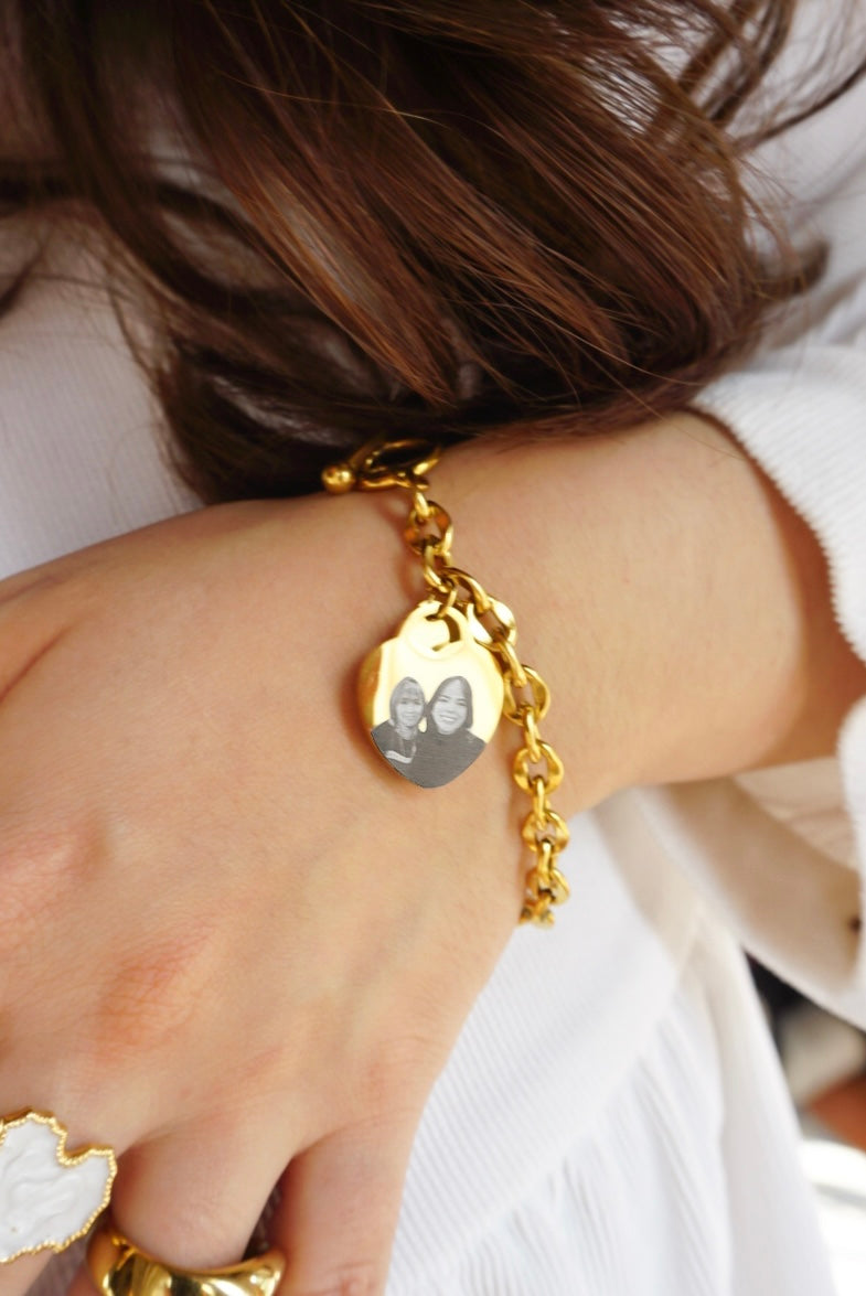 Pulsera Herz Personalizada con Foto