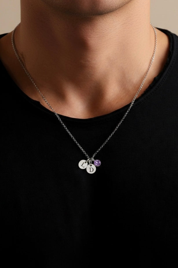 Collar Personalizado "Mi Aniversario" para Hombre y Mujer