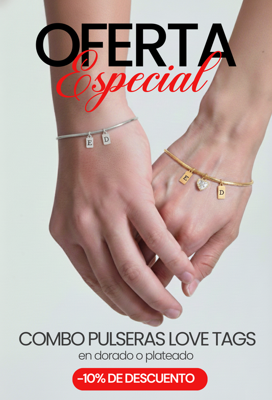 Combo Pulseras Love Tags