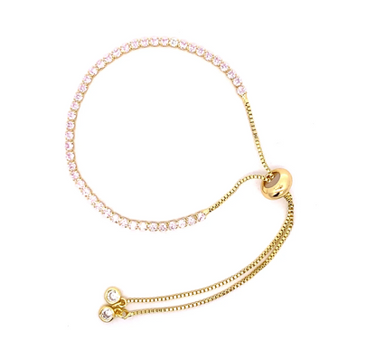 Pulsera Tennis Blanca