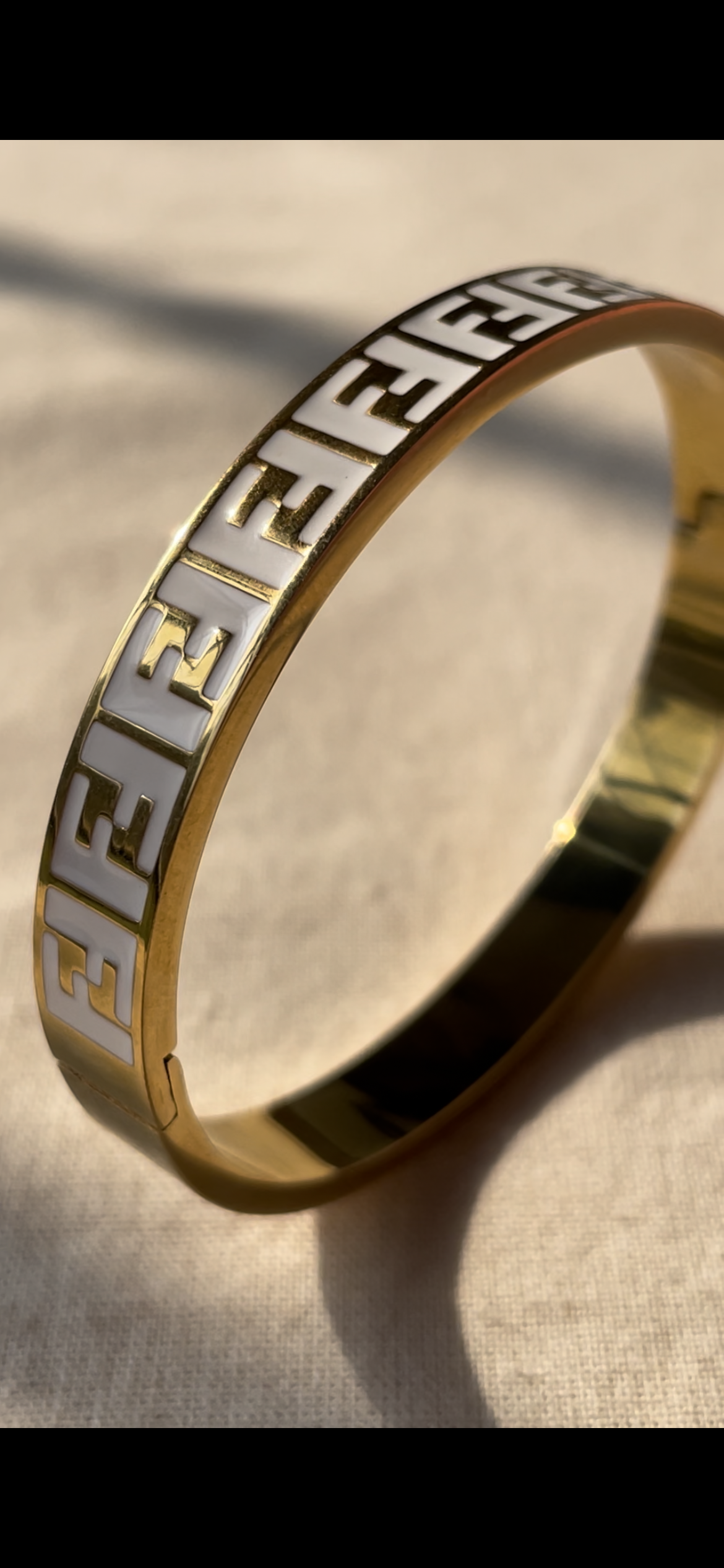 Pulsera Forever Fendi Dupe