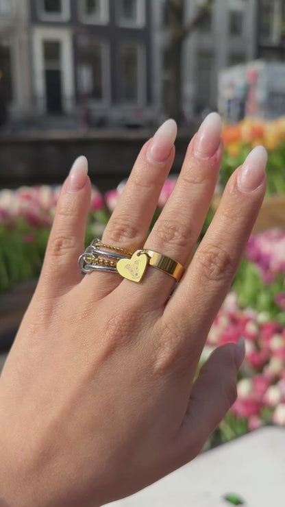 Anillo "Kora" Personalizado con Carita de Mascota